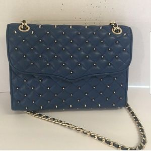 Navy blue rebecca minkoff quilted affair